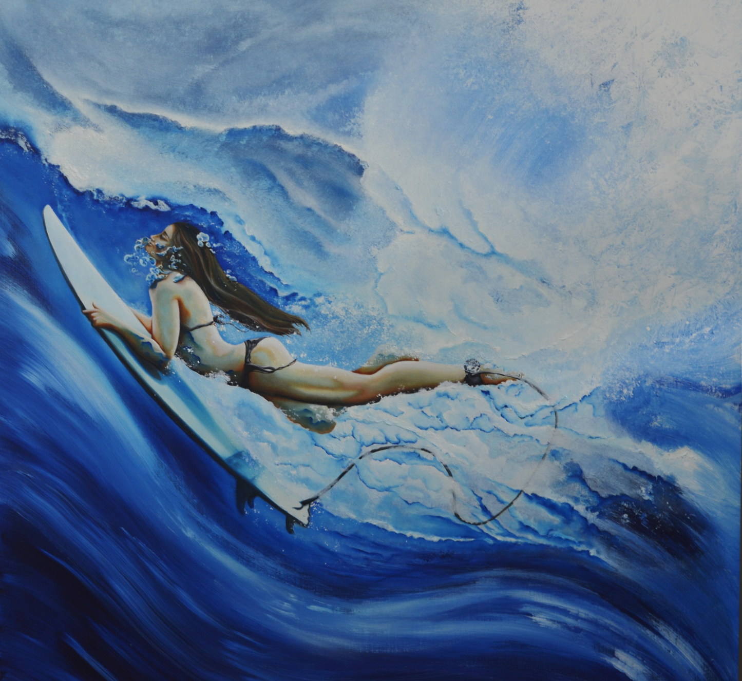 'Submersion' Original Oil Painting