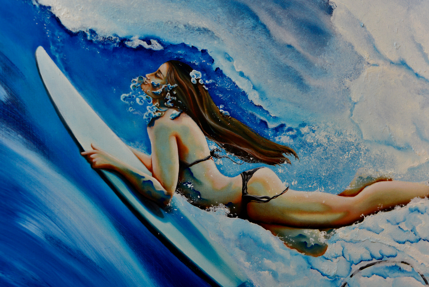'Submersion' Original Oil Painting
