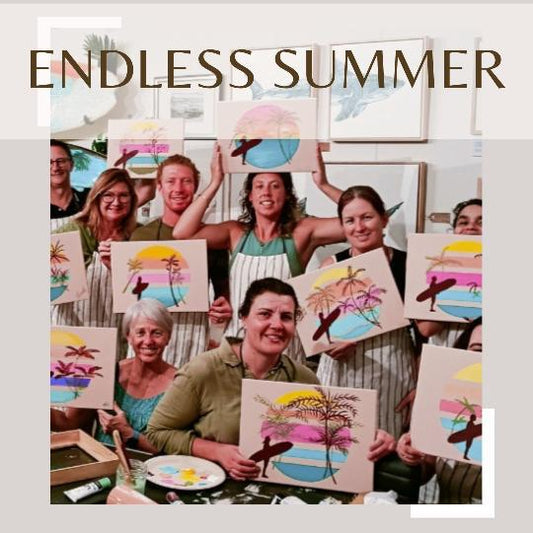 PAINT AND SIP WORKSHOP - SATURDAY 16th AUGUST: 3.30PM - 6:00PM